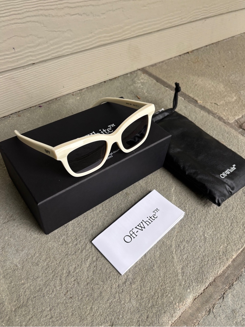 Off-White Lincoln Acetate Sunglasses, Brand New 🔥